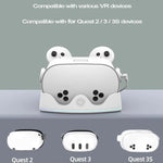 For Meta Quest 3S / 3 / 2 iplay HBV-641 Handle Storage Rack VR Headset Charging Stand With LED Light