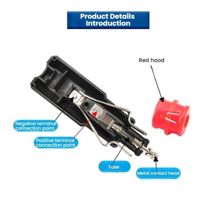 12V-24V No Welding Car Mounted Cigarette Lighter Plug European Cigarette Lighter Plug Car Indent, Car Cigarette Lighter Plug