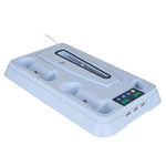 適用於 PS5 Pro / PS5 Slim / PS5 多功能散熱底座，雙手柄充電座，YH66S 鋼琴款彩色燈白色，YH66S 鋼琴款彩色燈黑色，YH66 白色，YH66 黑白色，YH66 黑色