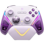 EasySMX D10 無線遊戲手柄，雙模式扳機與 TMR 霍爾效應搖桿，PC/Switch/手機/Steam 充電底座