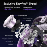 EasySMX D10 無線遊戲手柄，雙模式扳機與 TMR 霍爾效應搖桿，PC/Switch/手機/Steam 充電底座