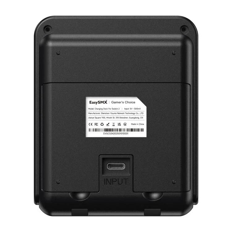 適用於 Nintendo Switch 2 Joy-Con EasySMX 充電底座，帶可調支架雙手柄充電站
