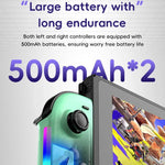 適用於 Nintendo Switch JOY-05 分離式手柄 TMR 霍爾效應搖桿，6 軸動作與 RGB 燈光