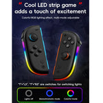 適用於 Nintendo Switch JOY-05 分離式手柄 TMR 霍爾效應搖桿，6 軸動作與 RGB 燈光