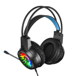 發光耳機電腦電競有線遊戲耳機附麥克風，iMICE HD-490 彩燈 3.5mm，iMICE HD-490 RGB 燈 7.1mm