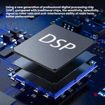便攜 FM/AM/SW 多頻段高靈敏度時鐘控制收音機播放器，適用歐盟，適用美國
