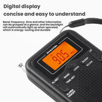 便攜 FM/AM 時鐘控制立體聲口袋收音機播放器，適用歐盟，適用美國