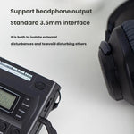 FM/AM/SW 全頻段便攜時鐘 LCD 時鐘控制收音機播放器，適用歐盟，適用美國