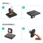 適用於 Apple Watch / 耳機 AhaStyle PT117-1 充電座塑膠收納架，不含充電器