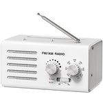 雙頻 FM/AM 外接電源插座收音機播放器，適用歐盟，適用美國