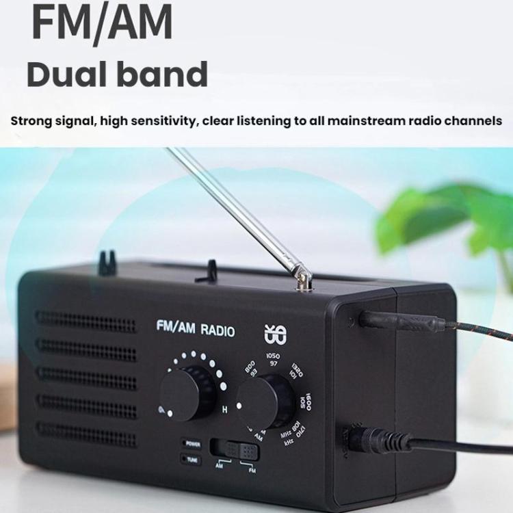 雙頻 FM/AM 外接電源插座收音機播放器，適用歐盟，適用美國