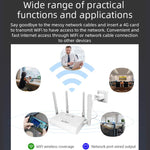 4G WiFi 路由器便攜式插卡無線熱點，歐規插頭，CPF907