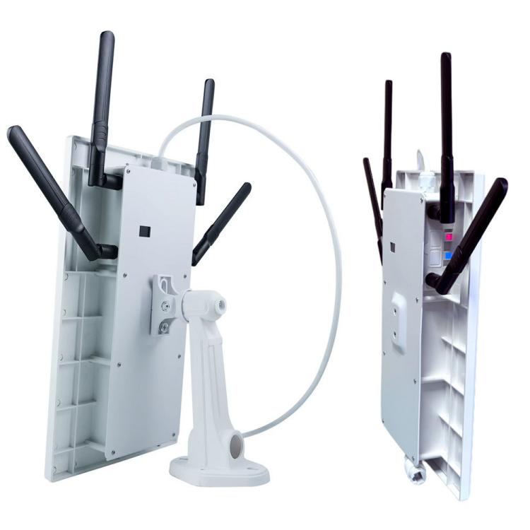 EAU 4G 太陽能 SIM 卡 WiFi 6 路由器防水戶外 4G 轉 WiFi 線纜