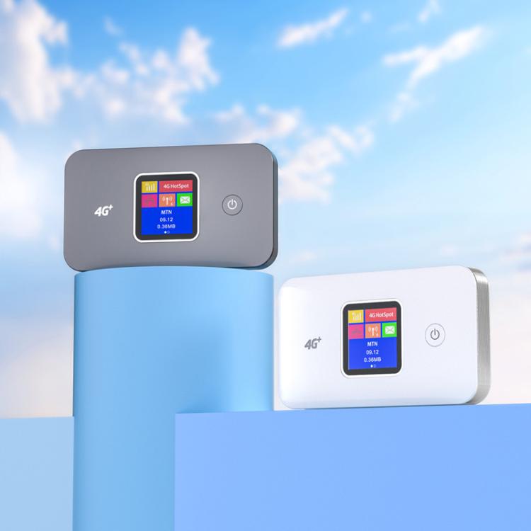MF801 4G CAT7 雙頻便攜 WIFI LTE 300M 無線插卡路由器彩屏 MIFI 行動熱點，MF801