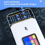 MF801 4G CAT7 雙頻便攜 WIFI LTE 300M 無線插卡路由器彩屏 MIFI 行動熱點，MF801