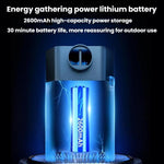便攜式電動氣泵戶外露營充氣床墊泵充氣池充氣器，無線電池