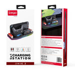ipega Nintendo Switch 2 Joy-Con及Pro手柄充電座帶RGB燈遊戲卡槽，PG-SW2048