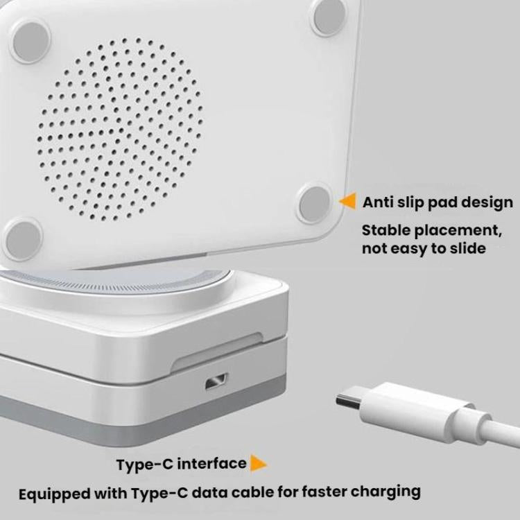 G12 磁吸三合一直立無線充電器 適用 Apple iPhone／AirPods／Apple Watch