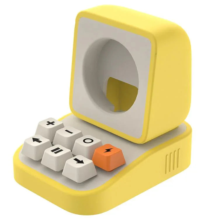For Apple Watch Typewriter Style Stand Wireless Charging Silicone Base
