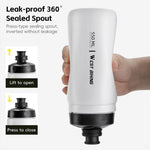 WEST BIKING 720ml 自行車水壺，防漏擠壓設計，便攜運動補水瓶，720ml 黃色，720ml 白色，720ml 寬口白色，720ml 寬口黃色