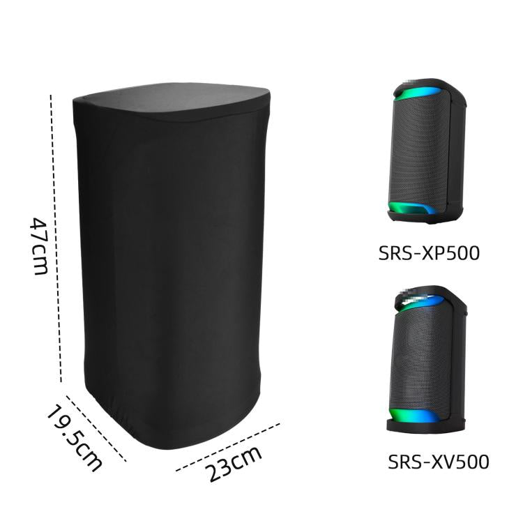 適用於 Sony SRS-XV500/XP500 喇叭 TXESIGN 萊卡彈性防塵套 可伸縮保護套，適用於 Sony SRS-XV500/XP500