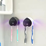 便攜式 USB 可充電牙刷消毒器，帶紫外線消毒功能