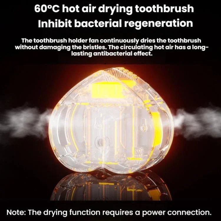 便攜式 USB 可充電牙刷消毒器，帶紫外線消毒功能