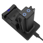 適用於 Nintendo Switch 2 Joy-Con 與 Pro 手把 3合1 充電座收納架，帶 LED 指示燈，型號 SW-3ZC028