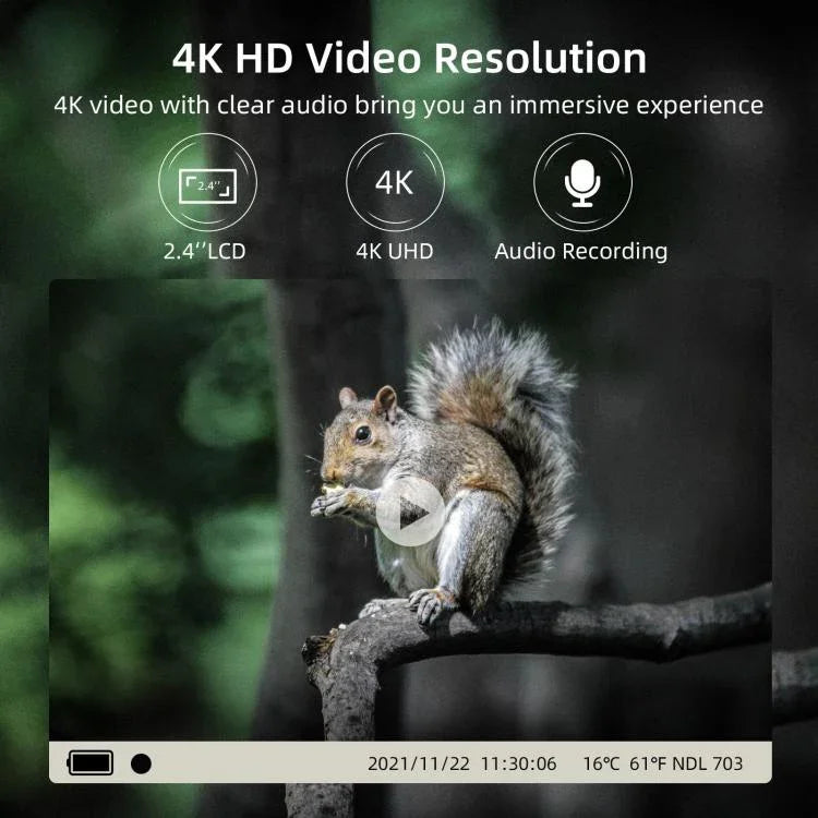 4K 120MP 紅外線狩獵相機 支援 APP 遠端手機觀看照片 / 影片，WiFi940Pro-Li