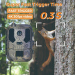 4K 4G 戶外追蹤相機 支援遠端手機控制，支援 FTP/SMTP/APP，HC-960Ultra-Li