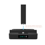 適用於 Nintendo Switch 2 與 Joy-Con 手把 KJH 充電座，帶環境燈光，PG-SW2130 白色，PG-SW2130 黑色
