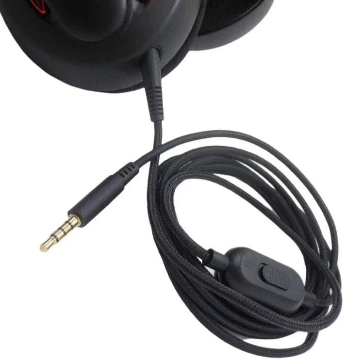 2米調音版耳機線，適用於Sennheiser GAME ONE / GAME ZERO / PC 373D / GSP350 / GSP500 / GSP600，單插頭，雙插頭