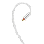 1.2米8芯單晶銅鍍銀MMCX耳機升級線，適用於Shure SE215 / SE535 / SE846 / UE900，黑色2.5mm平衡，黑色4.4mm平衡，透明2.5mm平衡，透明3.5mm立體聲，透明4.4mm平衡