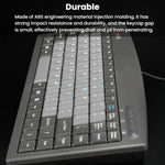 Little Kangaroo DS-9827 88鍵有線鍵盤，帶磁環，筆記型電腦工業辦公鍵盤，PS2，USB