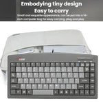Little Kangaroo DS-9827 88鍵有線鍵盤，帶磁環，筆記型電腦工業辦公鍵盤，PS2，USB