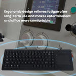 Little Kangaroo DS-8500 筆記型電腦有線鍵盤，帶觸控板，PS2帶耳，USB帶耳，PS2不帶耳，USB不帶耳