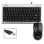 Little Kangaroo DS-9821 DS-911 筆記型電腦工業有線鍵盤與滑鼠套裝，USB，PS2