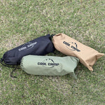 COOL CAMP C-Y008 戶外露營旋轉折疊椅，鋁合金三角凳，適合登山釣魚烤肉