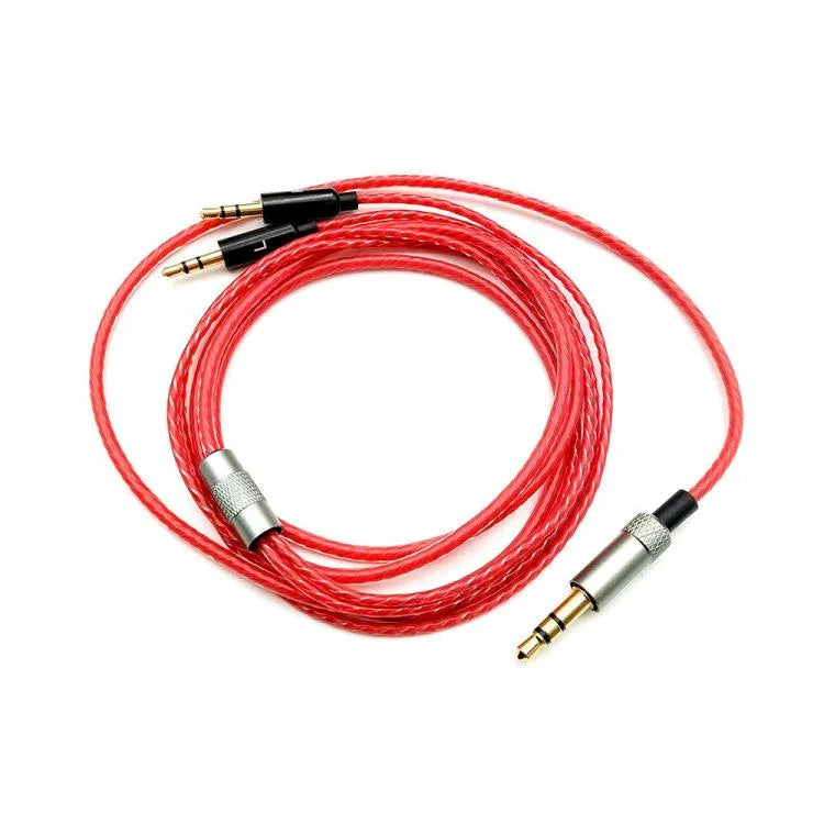3.5mm轉雙2.5mm耳機線音頻替換線，適用於Sol Republic Master Tracks HD V8 V10 V12 X3，1.2米