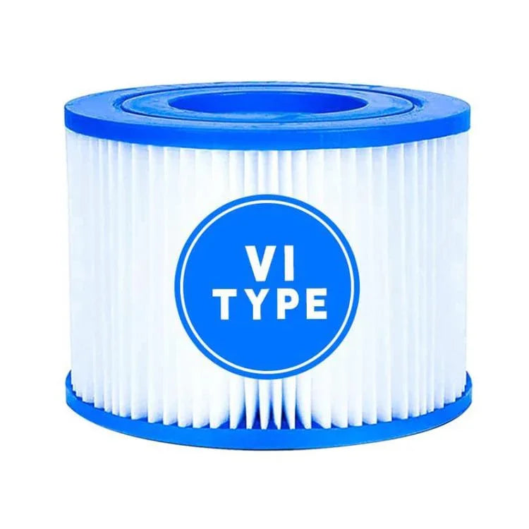 泳池清潔器濾芯替換，適用於 Bestway、Lay-Z-Spa、Coleman、SaluSpa 及 Intex，VI 濾芯
