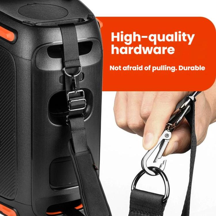 JBL Partybox 110 可調式肩帶，尼龍與氯丁橡膠攜帶背帶，肩帶