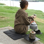 AOTU AT6216-1 37x35cm 戶外便攜防潮折疊坐墊，牛津布，露營海灘加厚隔熱墊