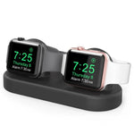 適用於 Apple Watch / 耳機 AhaStyle DD97 2合1桌面充電矽膠底座