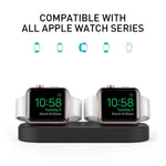 適用於 Apple Watch / 耳機 AhaStyle DD97 2合1桌面充電矽膠底座