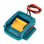 適用牧田 18V 18650 鋰電池充電器工具電池轉換器，無保護開關，附保護開關