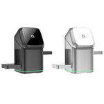 3 in 1 Metal Magnetic Wireless Charging Rotating Base Stand