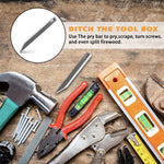 Portable Multi-Function Crowbar Self-Defense Bottle Opener Keychain