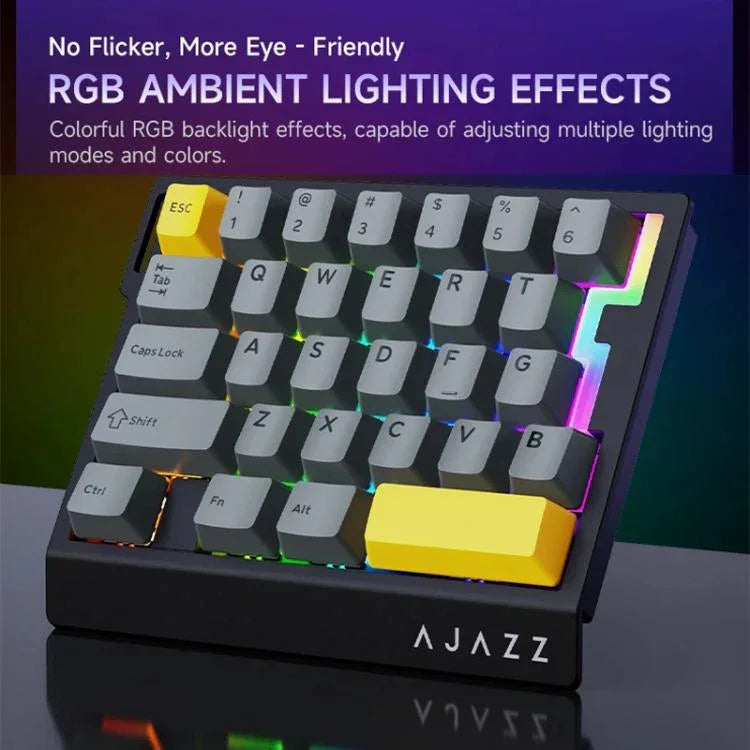 Ajazz AK029 磁吸米軸HIFI版RGB背光有線單手遊戲鍵盤