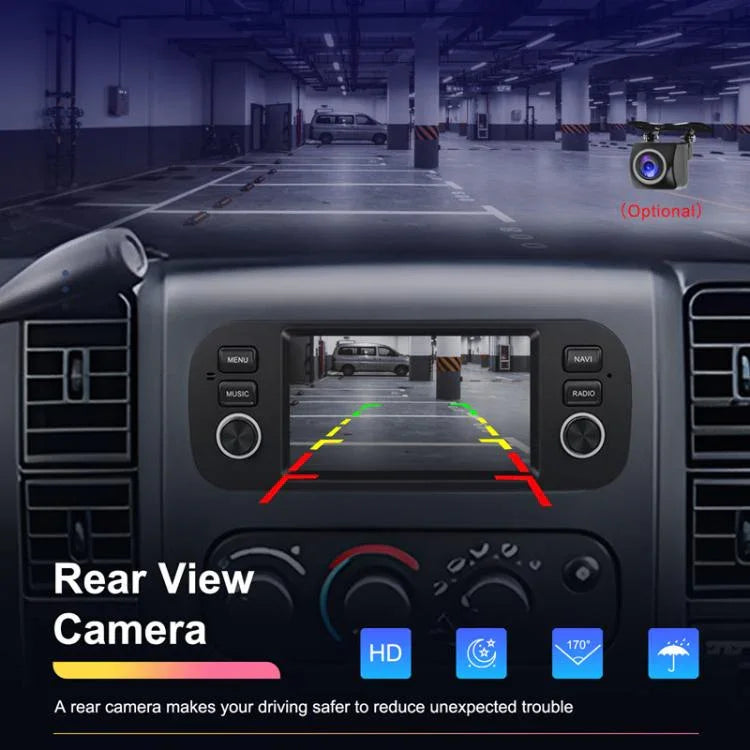 5 吋橫向 Android 車用播放器 車用中控一體機，標準版，標準版+12 燈攝影機+麥克風