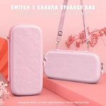 Nintendo Switch 2 櫻花配件組 便攜收納包含保護殼、4個拇指握把、螢幕保護貼及支架，套組